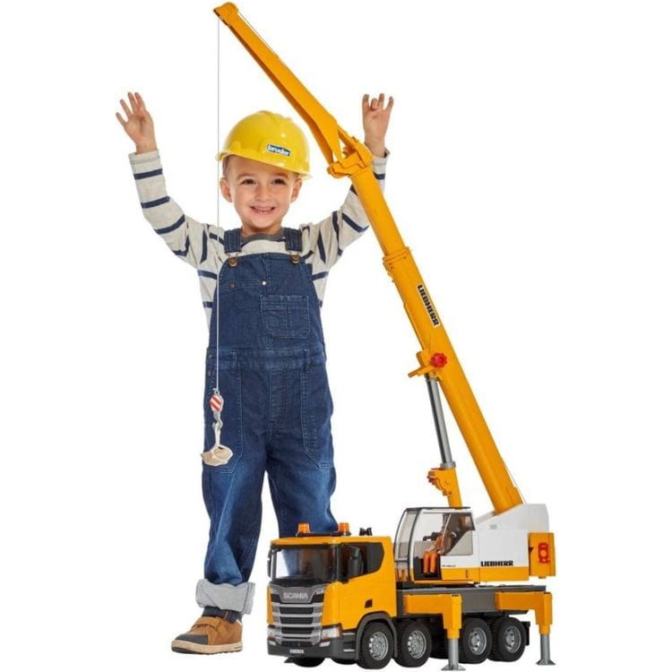 Bruder Vehicles Scania Super 560R Liebherr Crane Truck