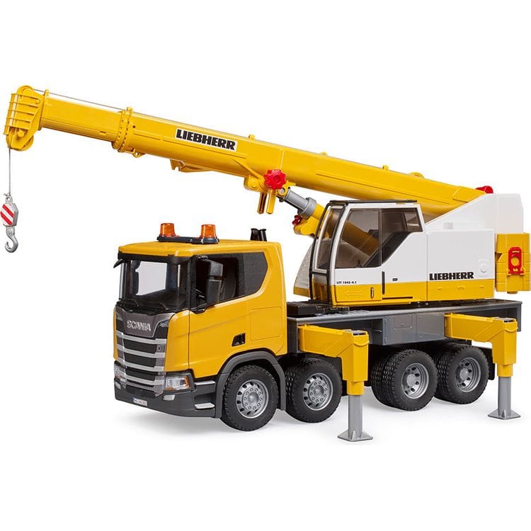 Bruder Vehicles Scania Super 560R Liebherr Crane Truck