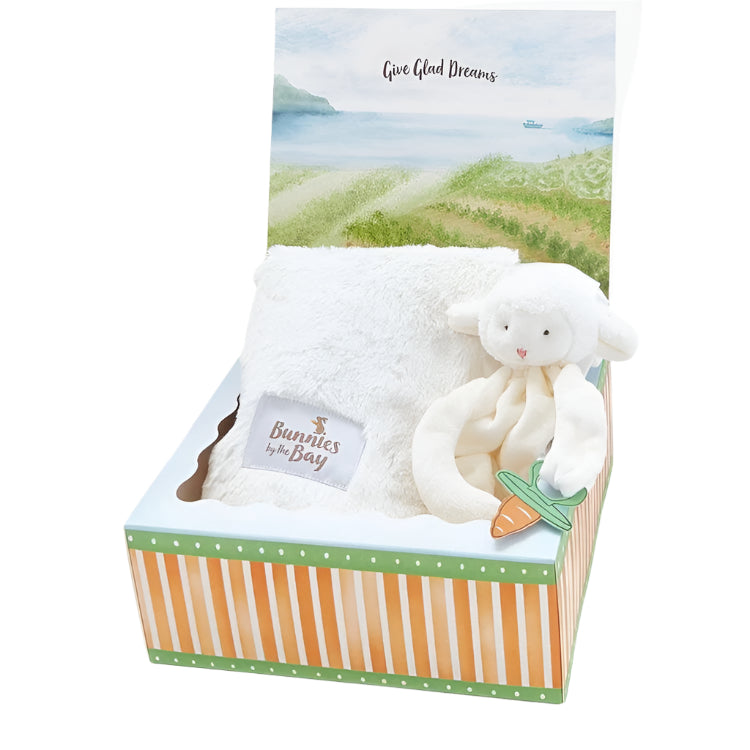 Bunnies By The Bay Infants Snuggle and Sooth Baby Gift Set - Cream