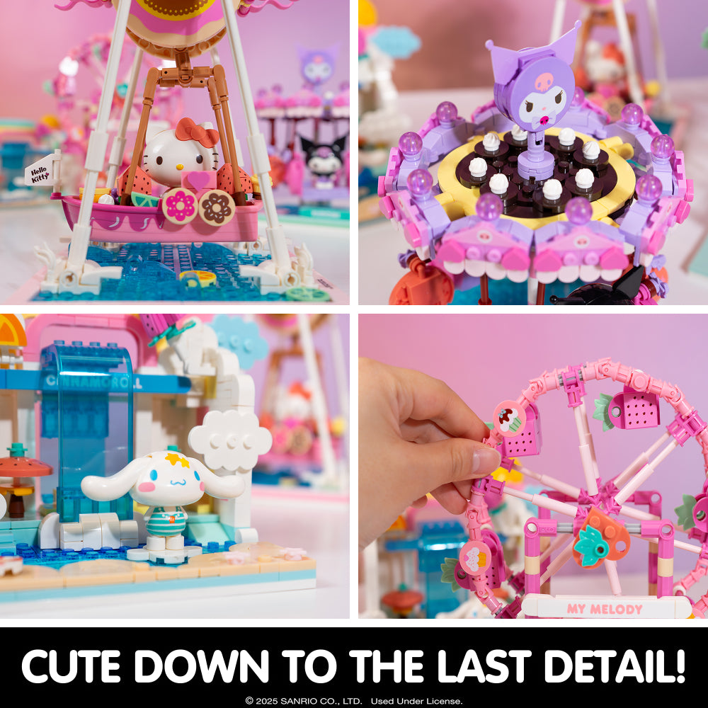 Sanrio Building Blocks Summer Wunderland - Cinnamoroll Wave Pool Cafe