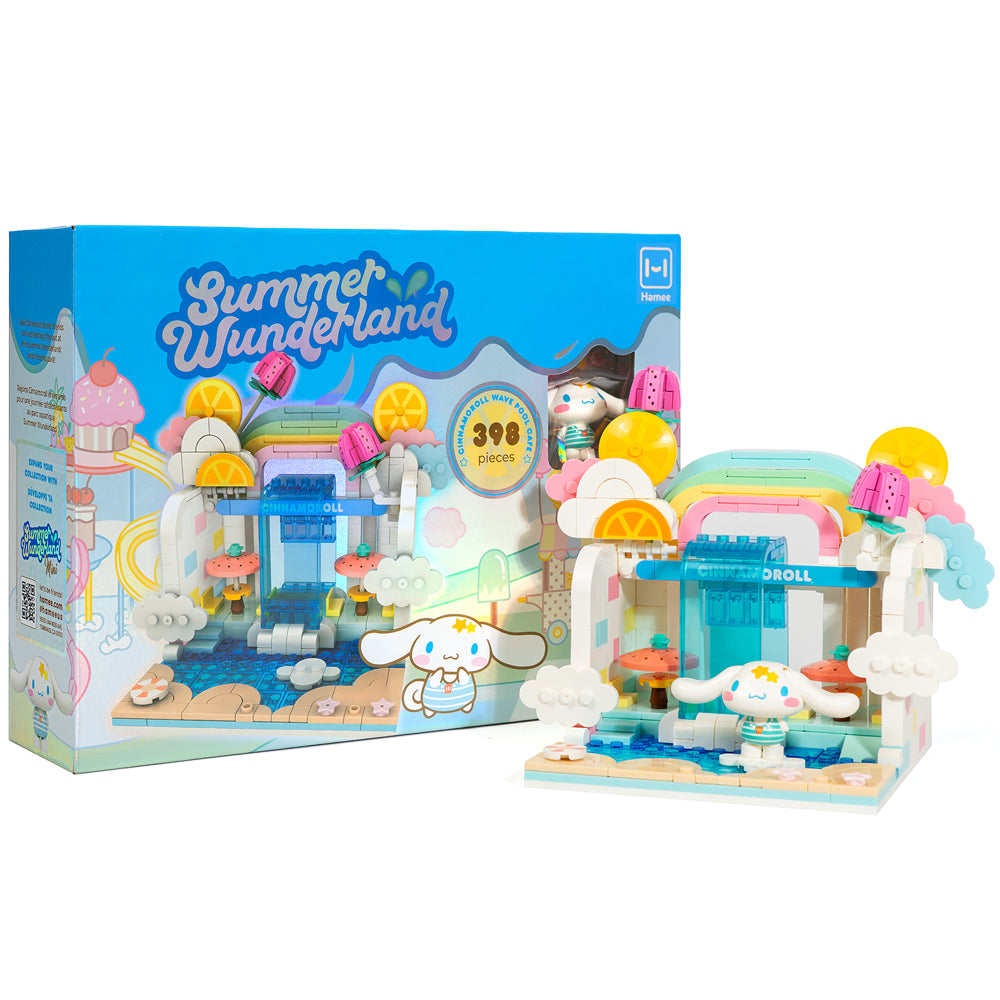 Hello 様 専門 Sanrio Building Blocks Summer Wunderland - Cinnamoroll Wave Pool Cafe