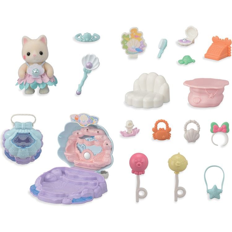 Calico Critters Collectibles Calico Critters Baby Mermaid Shop Playset