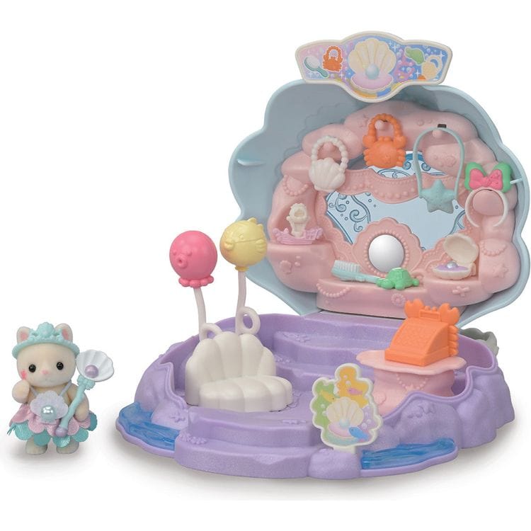 Calico Critters Collectibles Calico Critters Baby Mermaid Shop Playset