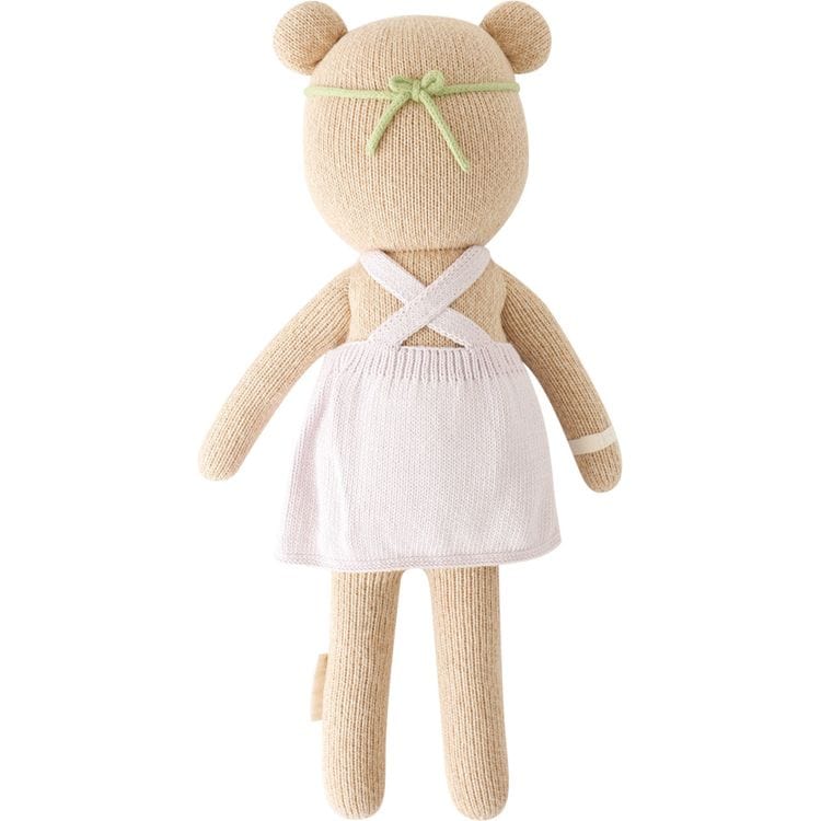 Cuddle And Kind Plush Little 13" Olivia the Honey Bear Hand-Knit Doll
