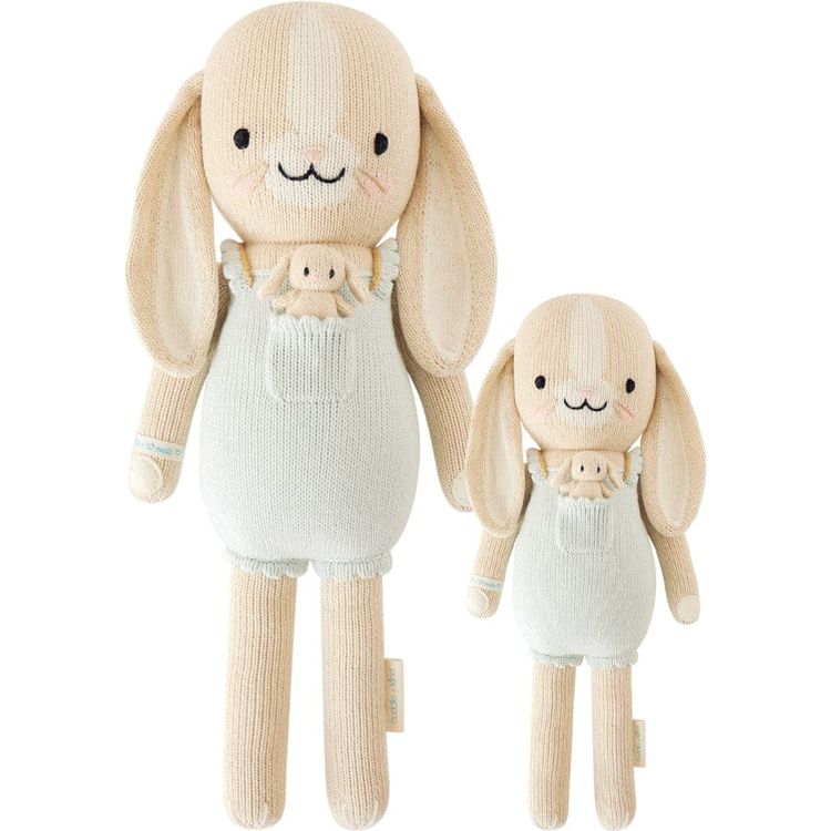 Cuddle And Kind Plush Regular 20" Briar the Bunny Hand-Knit Doll