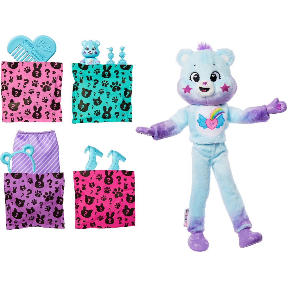 Care Bears Barbie Cutie Reveal Doll - Dream Bright Bear