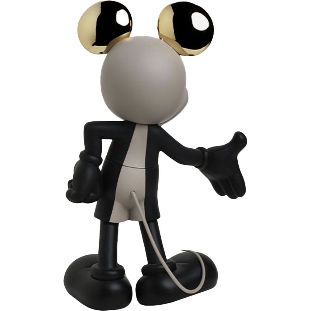 Mickey Mouse 12" Kelly Hoppen Figurine - Black, Taupe & Gold