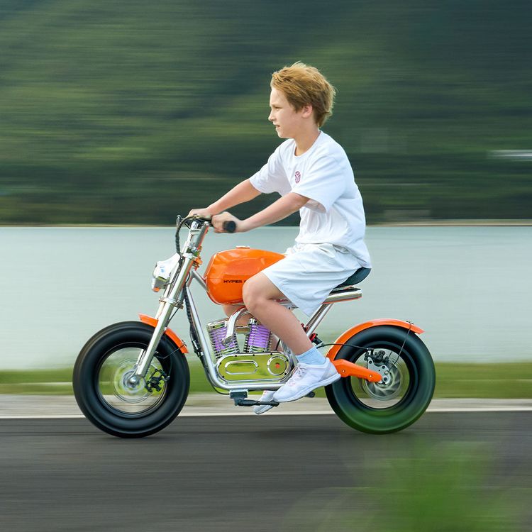 Hyper Gogo S9 Pro Kids Motorcycle - Orange