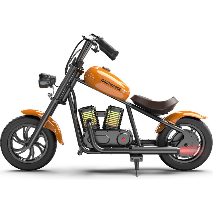 Hyper Gogo Challenger 12 Plus Kids Motorcycle - Orange