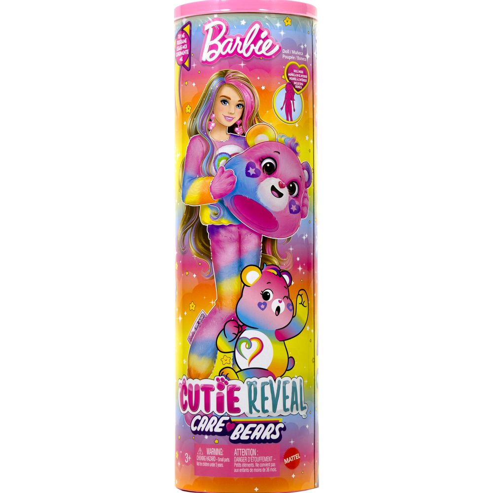 Care Bears Barbie Cutie Reveal Doll - Togetherness Bear