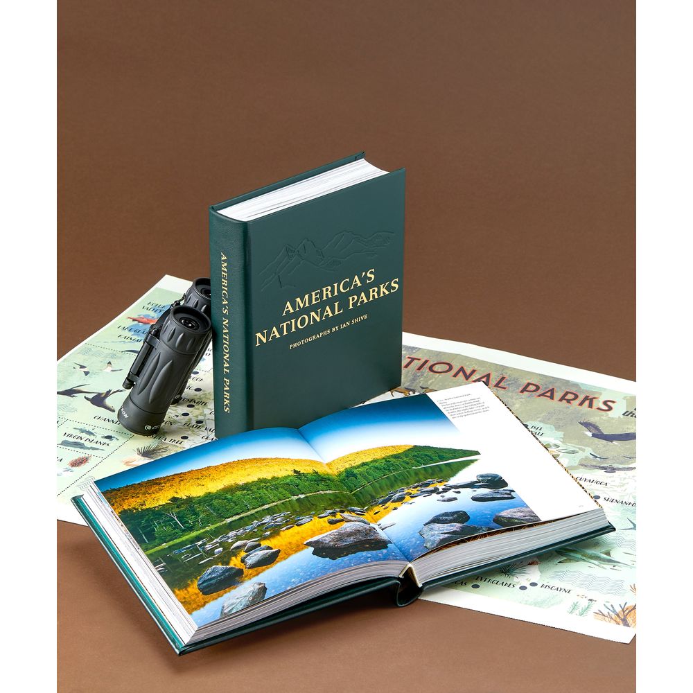 America's National Parks Book Leather Edition