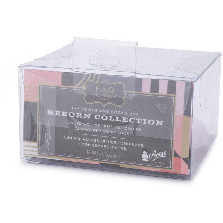 FAO Schwarz Baby Doll Adoption FAO Baby Doll Adoption Pink Shoes