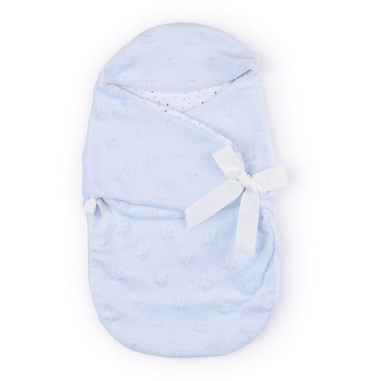 FAO Schwarz Baby Doll Adoption FAO Baby Doll Adoption Swaddle - Light Blue Stars