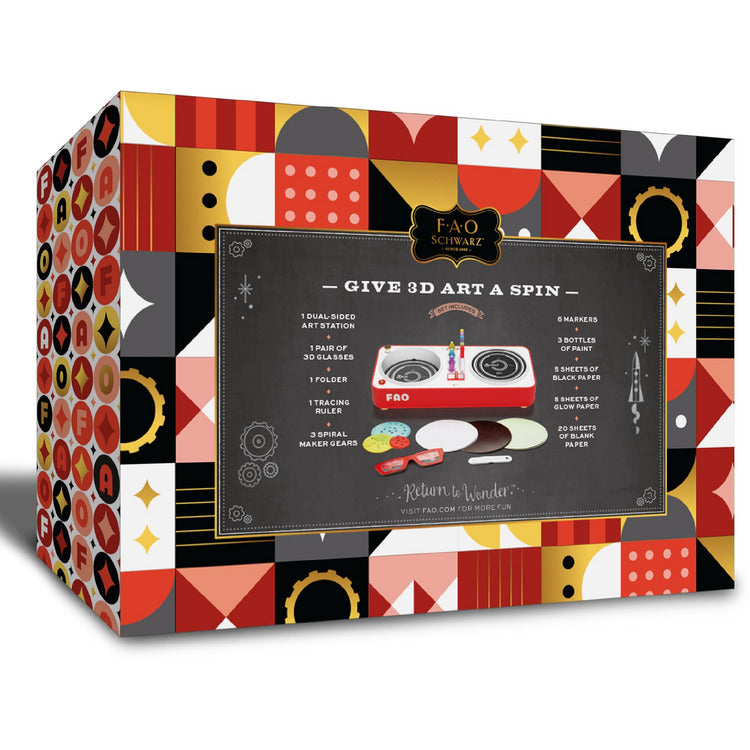 FAO Schwarz Creativity Spin and Twist 3D Art Set
