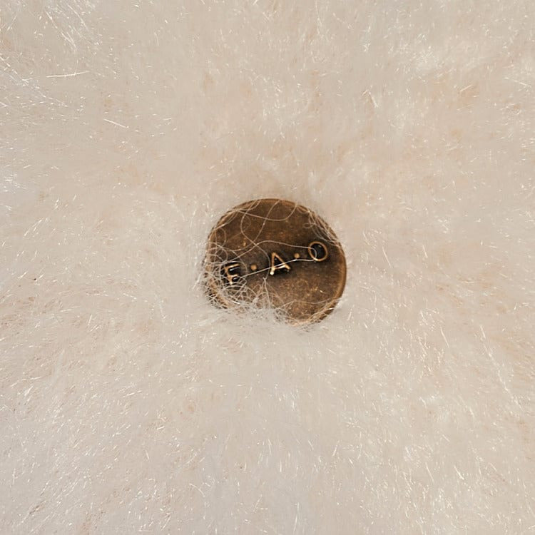 FAO Schwarz Plush 6" Sparklers Toy Plush Hedgehog - White Gold