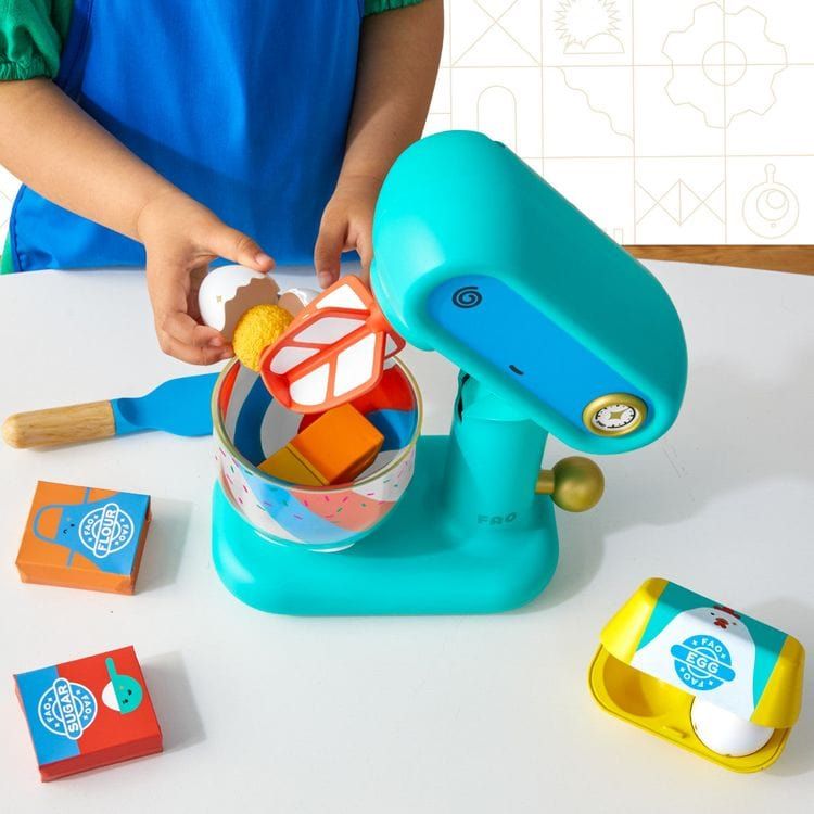 FAO Schwarz Preschool Best Baker Pretend Mixer Playset