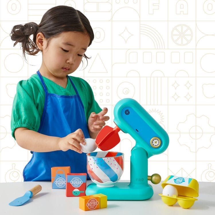 FAO Schwarz Preschool Best Baker Pretend Mixer Playset
