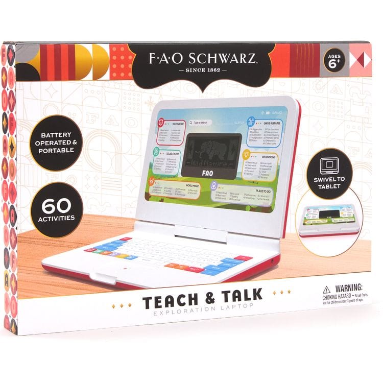 FAO Schwarz STEM Teach & Talk Exploration Laptop