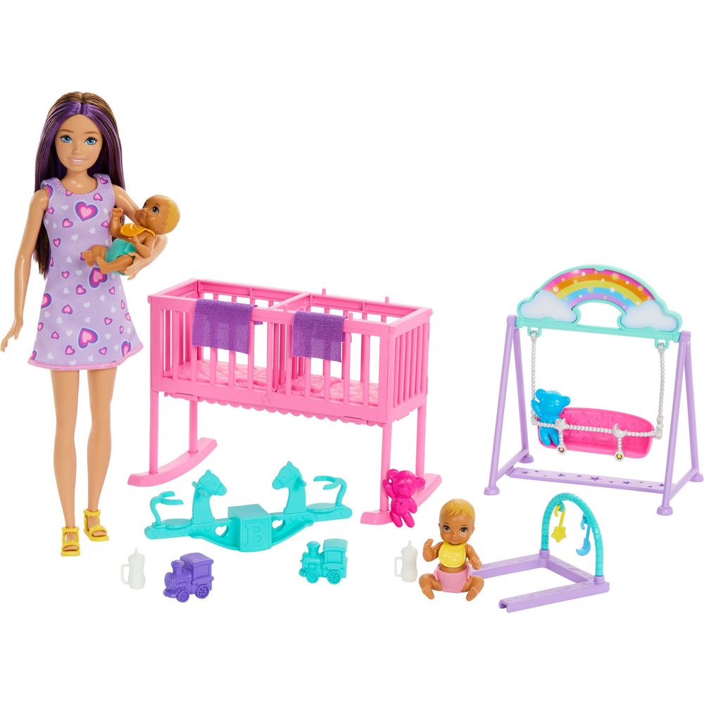 Barbie Twinning Nursery Playset