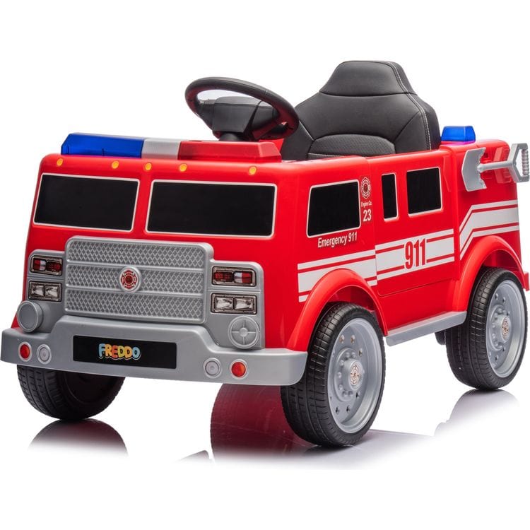 12V Freddo Firetruck 1-Seater Ride On - Main Image