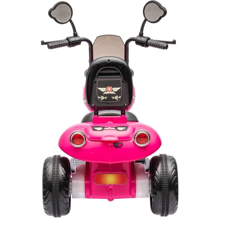 Freddo Outdoor 12V Kids Cruiser 1-Seater Motorcycle - Pink