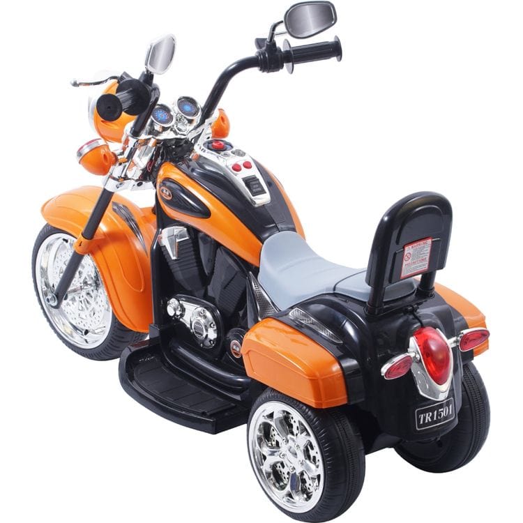 Freddo Outdoor 6V Freddo Toys Chopper Style Ride On Trike - Orange