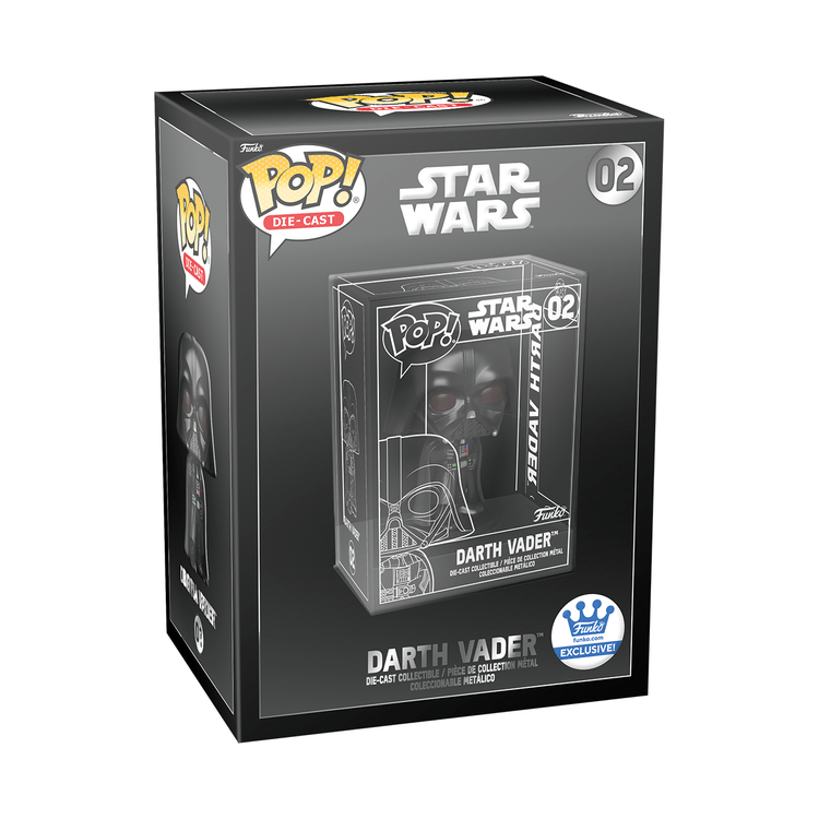 Funko World of Funko Funko POP! Star Wars Die-Cast Darth Vader