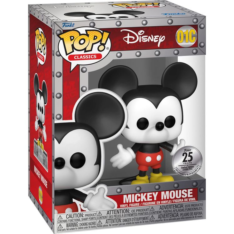 Funko World of Funko POP Classics: Disney- Mickey Mouse