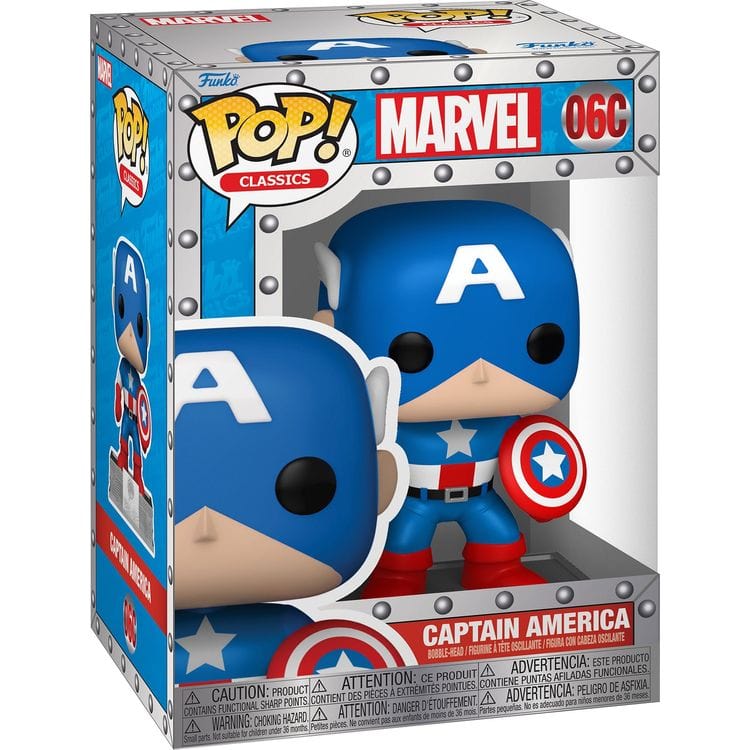 Captain America Funko shops Pop