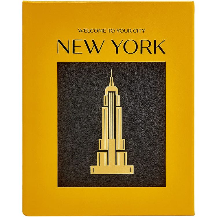 Graphic Image Books Trope New York Book Leather Edition