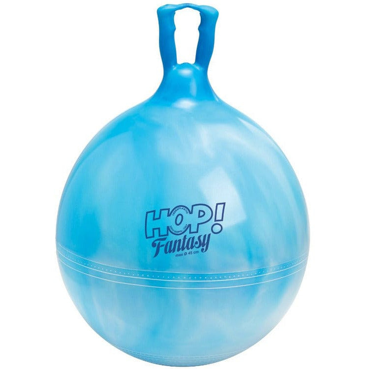 Gymnic® Preschool Gymnic Hop 45 - 18 inch Hop Ball Swirl Blue