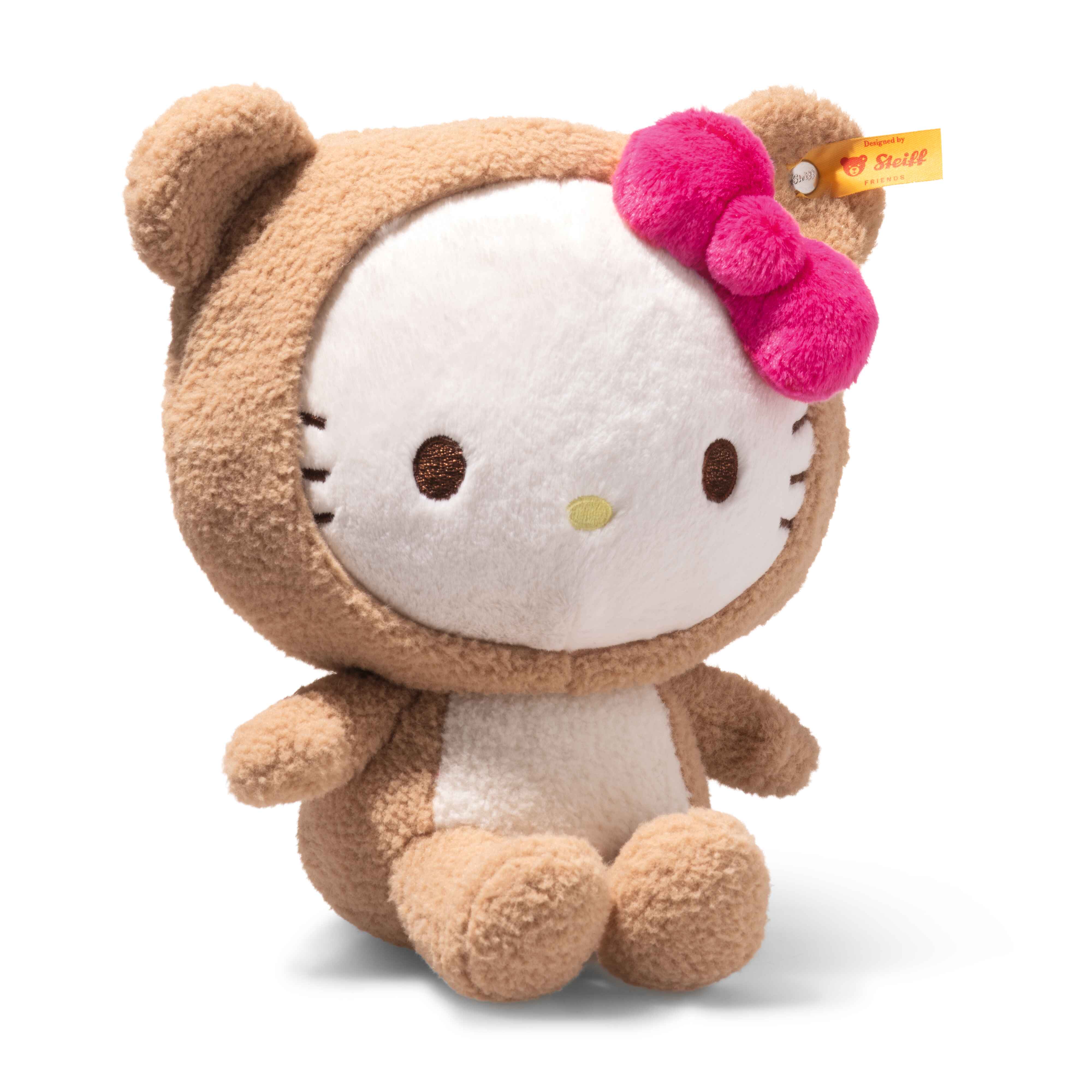 Hello Kitty Plush in Teddy Bear Costume