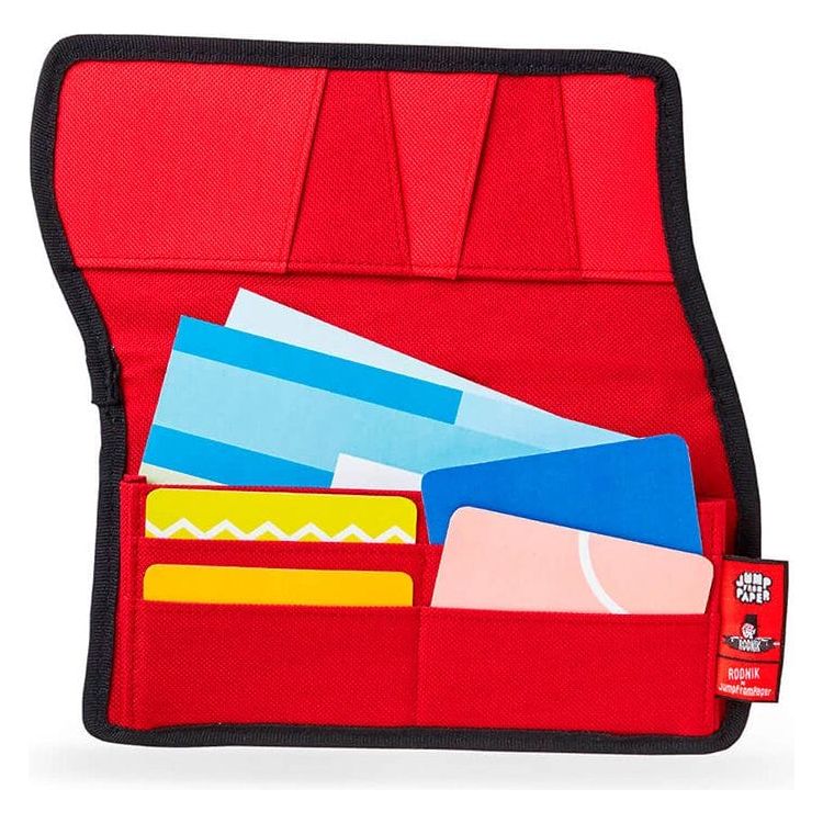 Jump From Paper Trend Accessories Pop Art Egg Purse - Red