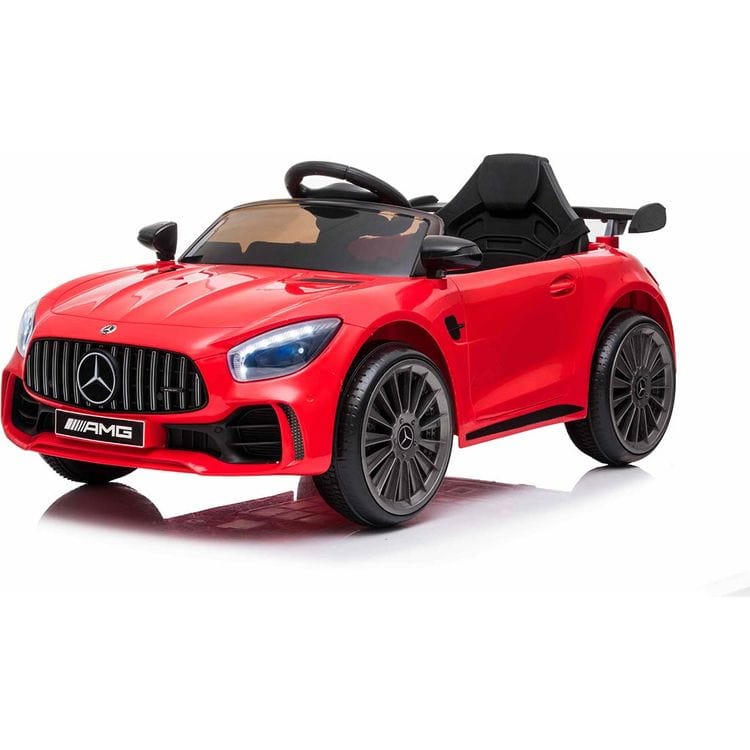 Red mercedes cheap benz toy car