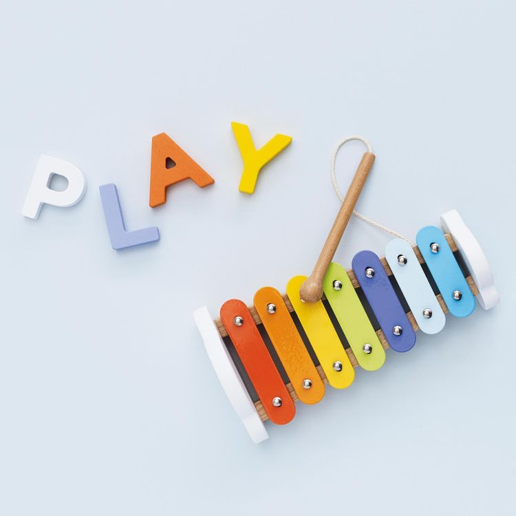 Le Toy Van Music Rainbow Wooden Xylophone