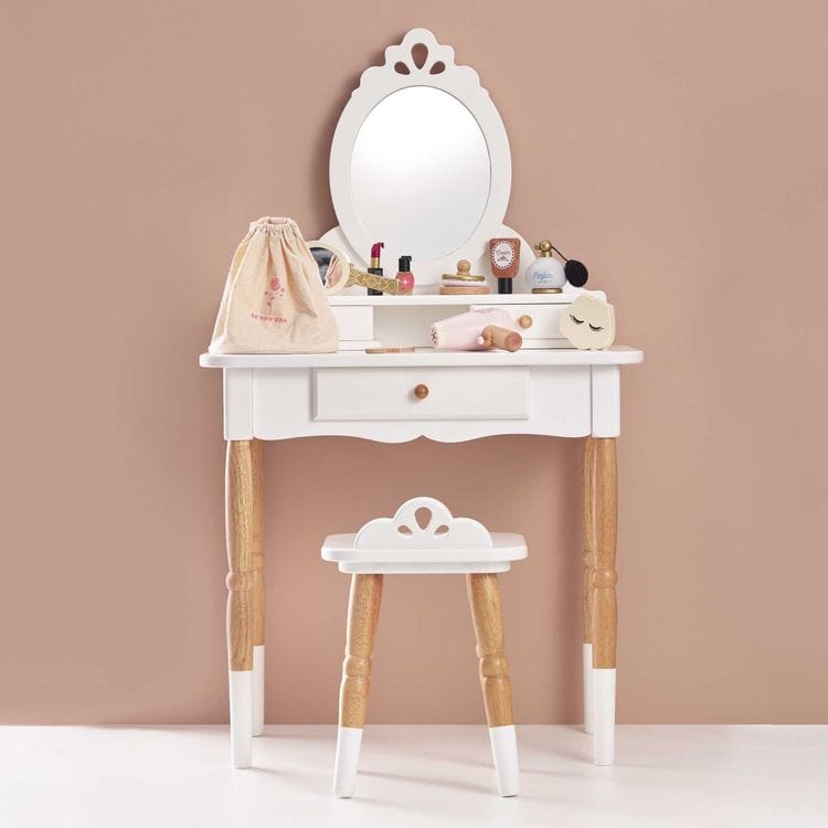 Le Toy Van Preschool Dressing-up Vanity Table & Stool