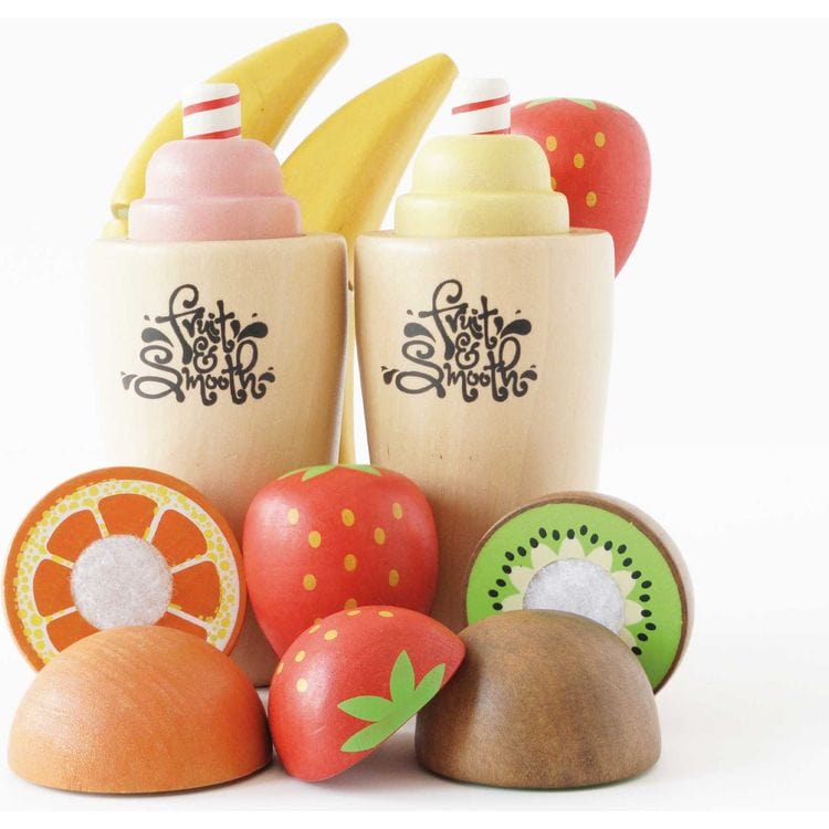 Le Toy Van Preschool Fruit & Smoothie Blender Set - 20 Pieces