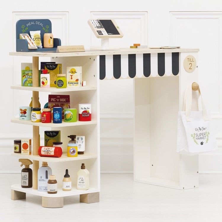 Le Toy Van Preschool Supermarket Till Checkout & Accessories
