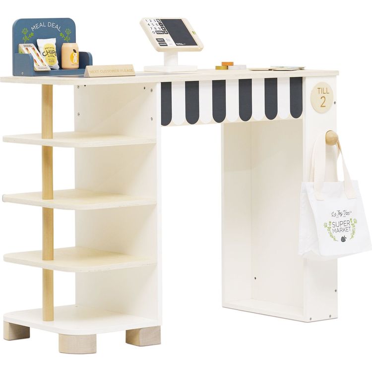 Le Toy Van Preschool Supermarket Till Checkout & Accessories