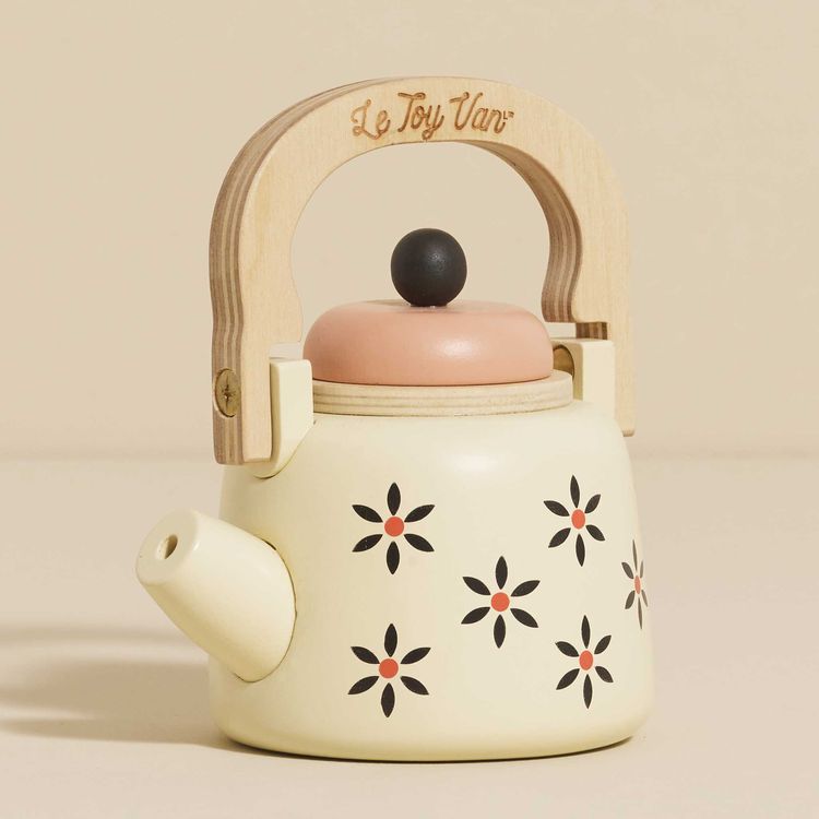 Le Toy Van Preschool Vintage Wooden Kettle