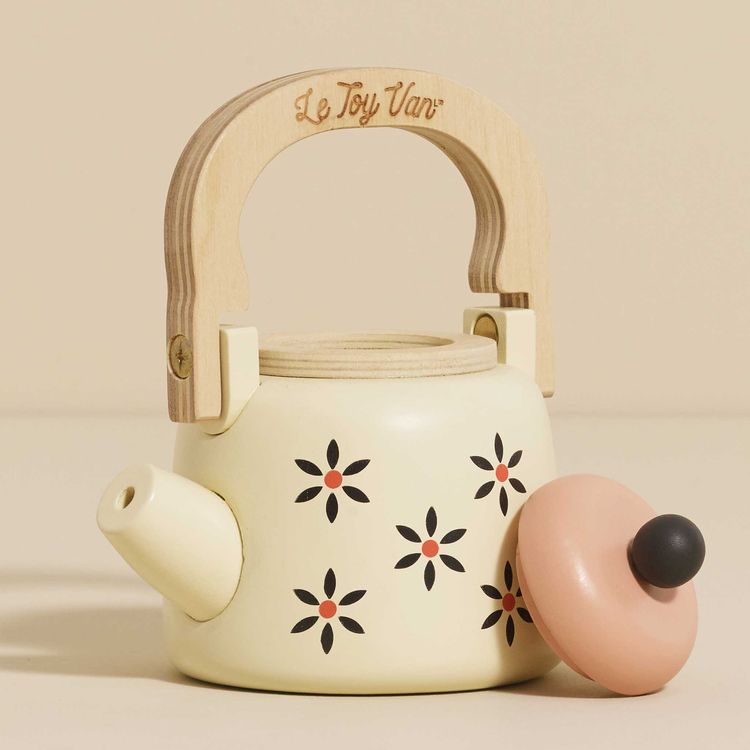 Le Toy Van Preschool Vintage Wooden Kettle