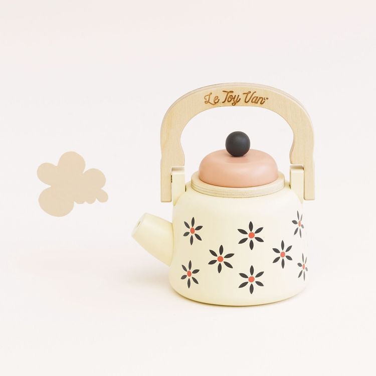 Le Toy Van Preschool Vintage Wooden Kettle