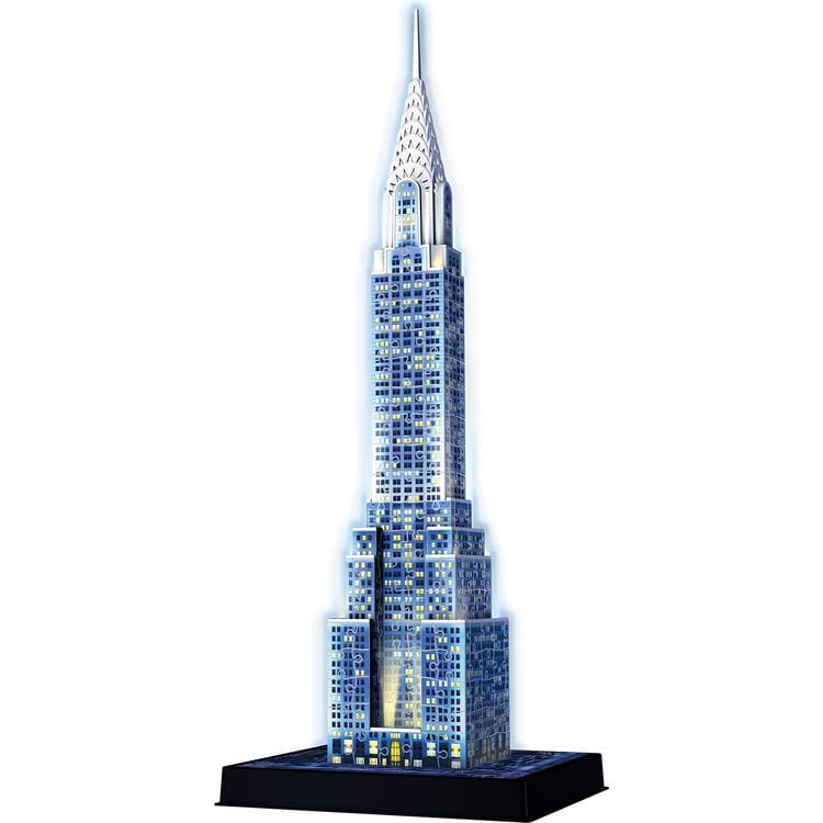 Ravensburger Puzzles Chrysler Building 3D Puzzle - Night Edition