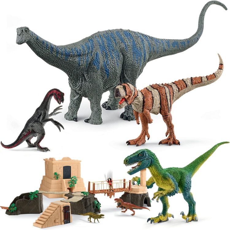Schleich STEM FAO Exclusive Dinosaur Diorama Bundle