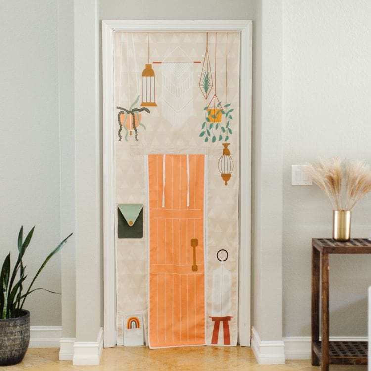 Swingly Preschool Boho Tea House Doorway Storefront