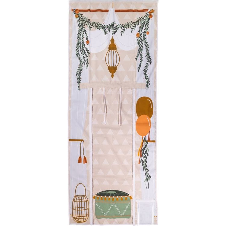 Swingly Preschool Boho Tea House Doorway Storefront