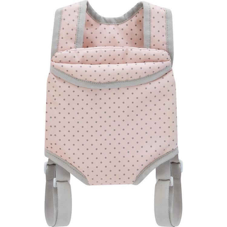 Teamson Kids Dolls Olivia's Little World Polka Dot Princess Baby Doll Carrier & Car Seat Set