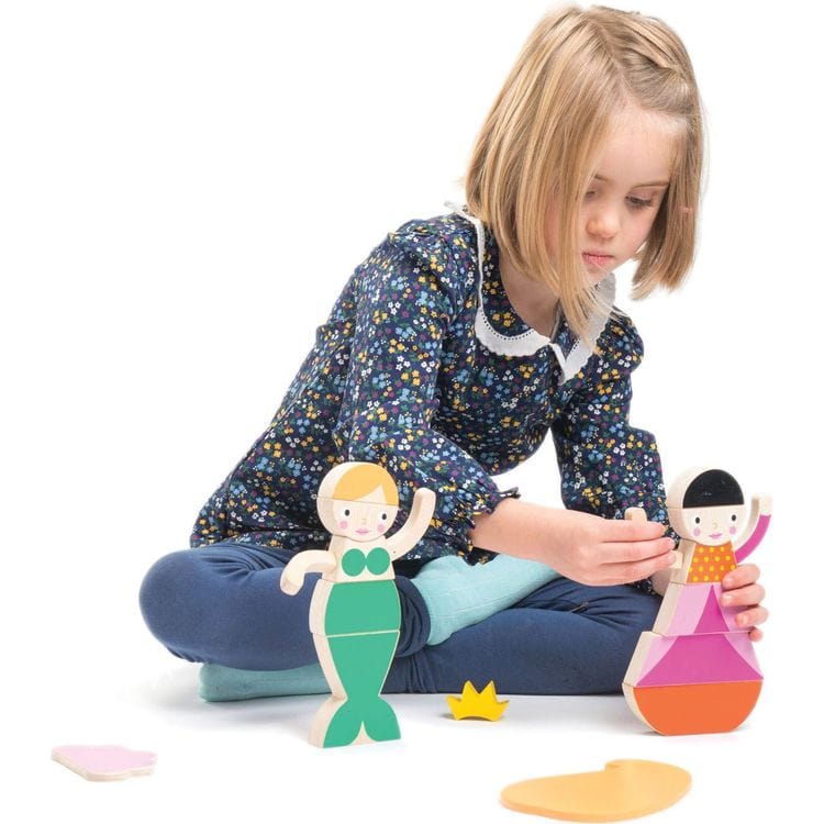 Tender Leaf Toys Preschool Princess Magblocs