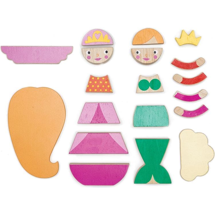 Tender Leaf Toys Preschool Princess Magblocs