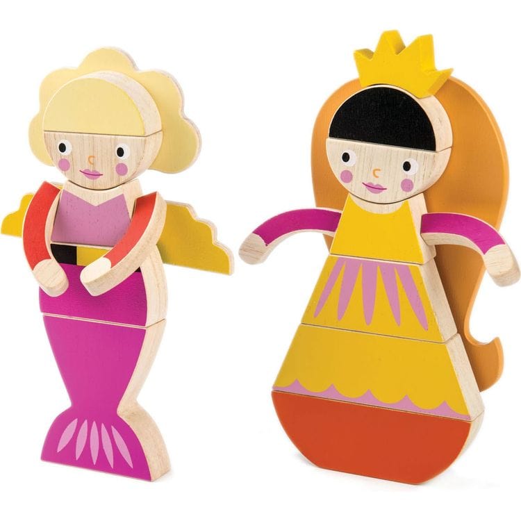 Tender Leaf Toys Preschool Princess Magblocs
